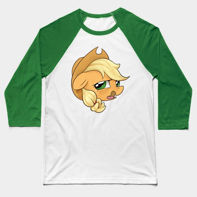 Appul Baseball T-Shirt by MidnightPremiere